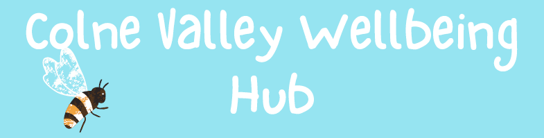 colne valley wellbeing hub event logo